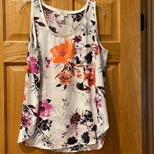 Ann Taylor womens large tank top gently worn